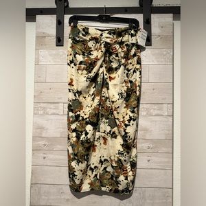 Open Edit Skirt S Slit up Front NWT